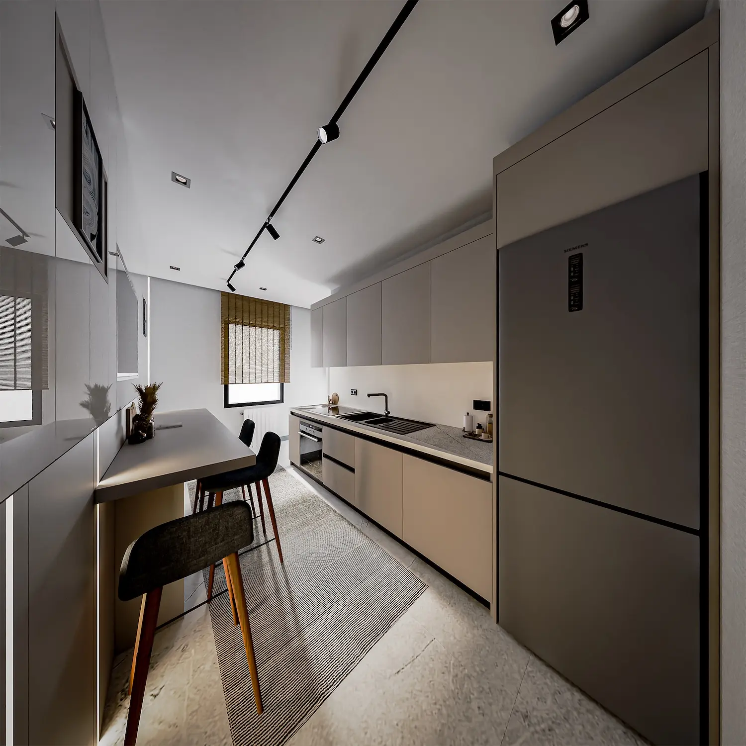 Fitted kitchen